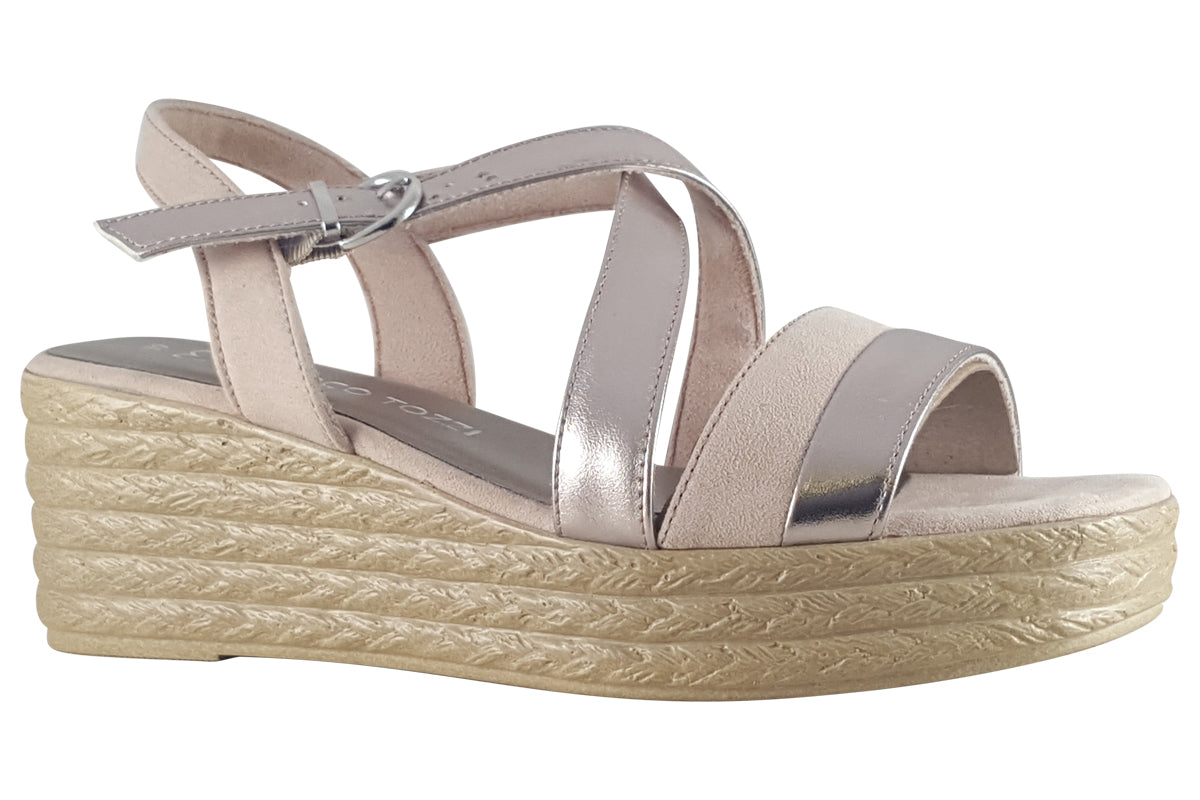 marco tozzi ariana rose met womens sandals right