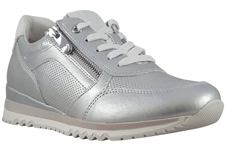 Marco Tozzi Bernadette-6 23782-41 Light Grey Womens Fashion Trainers