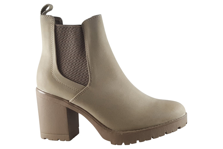 Marco Tozzi Canopy 25414-41 Taupe Nubuck Womens Boots