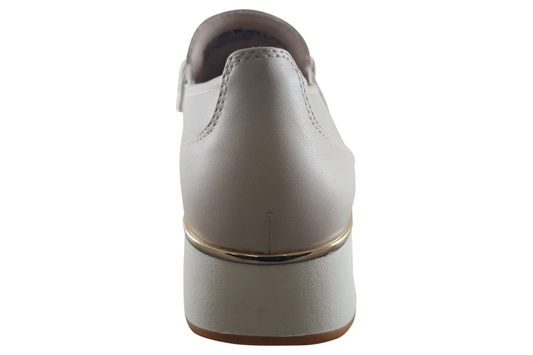 Marco Tozzi Cora 24734-42 Cream/Gold Womens Shoes