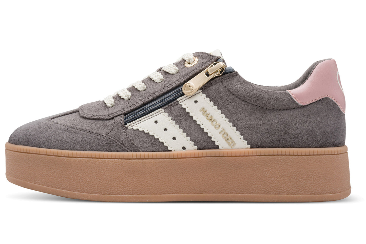 Marco Tozzi Dice 23716-47 225 Dark Grey Comb Womens Fashion Trainers