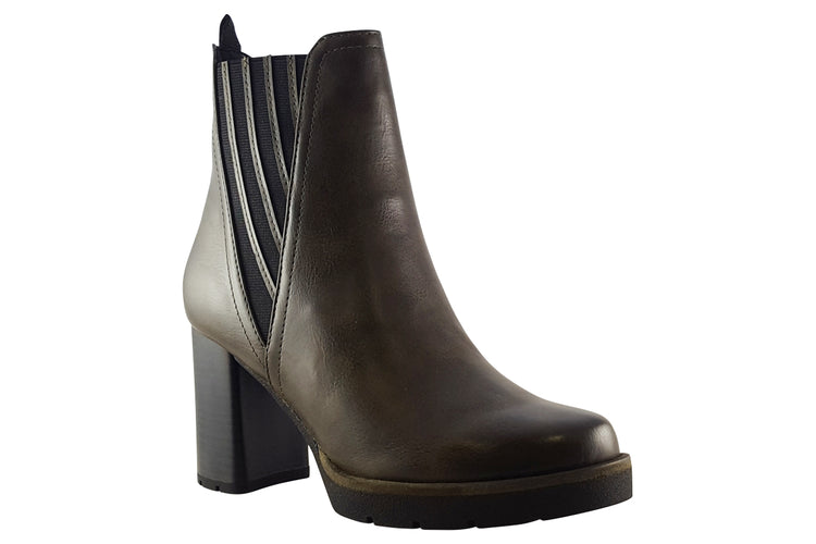 Marco Tozzi Ellen 25463-29 Olive Combi Womens Boots