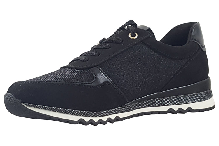 Marco Tozzi Fila 23749-41 Black Combi Womens Fashion Trainers