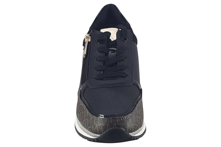 Marco Tozzi Florence 23713-41 Black Combi Womens Fashion Trainers