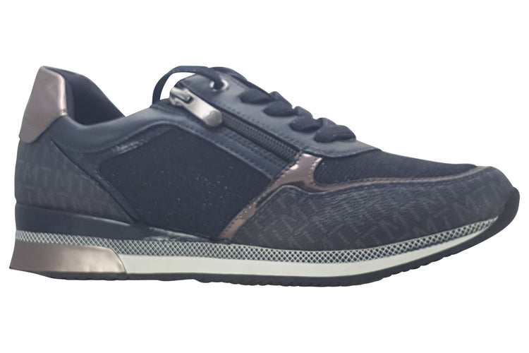 Marco Tozzi Florence 23713-41 Navy Combi Womens Fashion Trainers