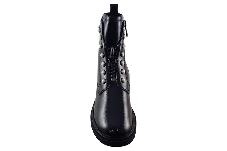 Marco Tozzi Flyer 25332-29 Black Patent Womens Boots