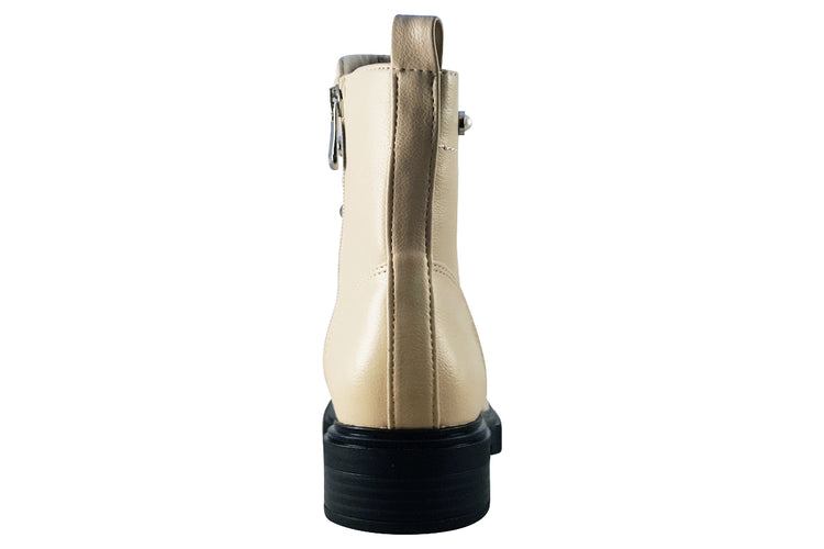Marco Tozzi Flyer 25332-29 Cream Womens Boots