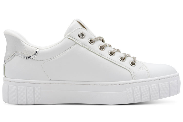 Marco Tozzi Glitz Step In 23741-46 197 White Comb Womens Fashion Trainers