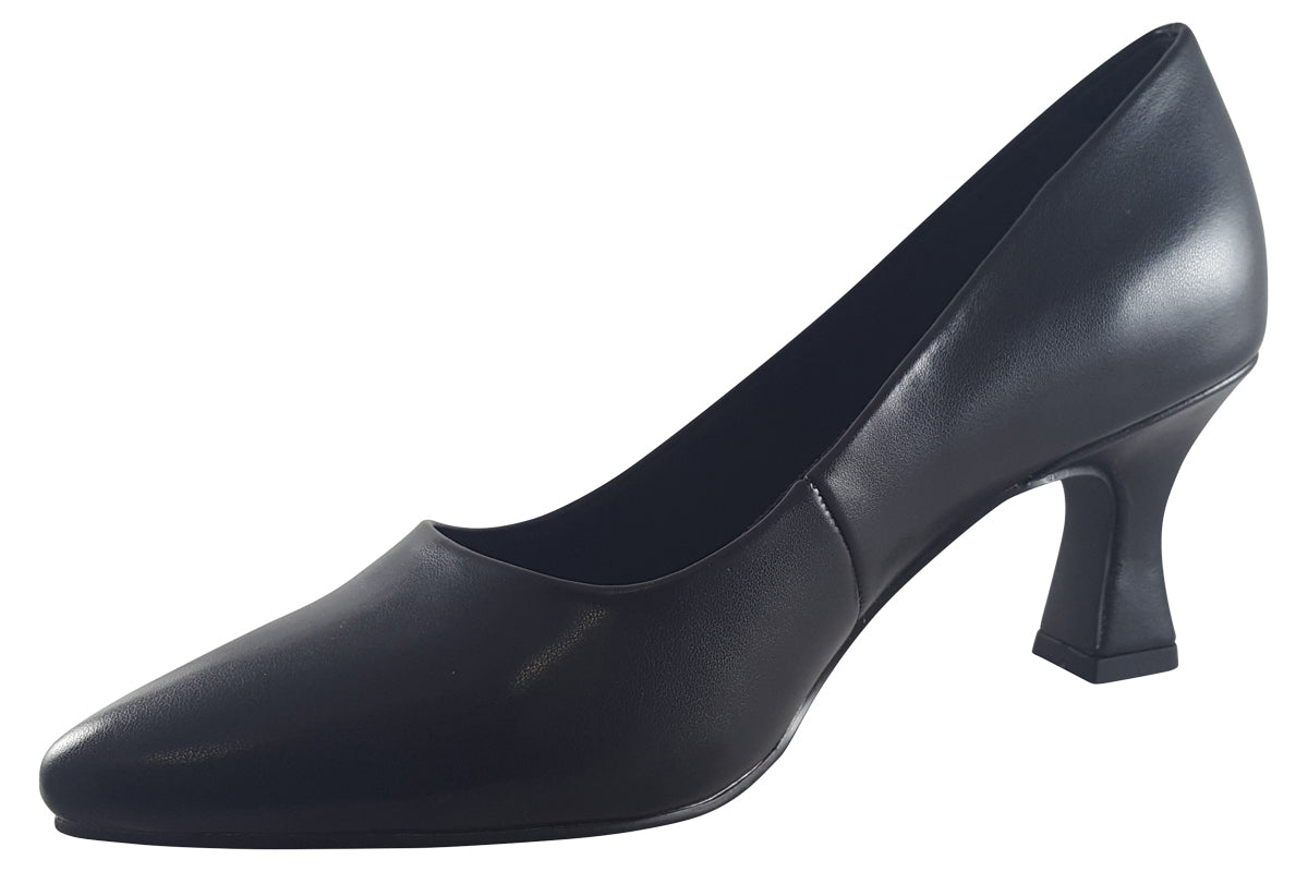 marco tozzi kelsey 22420 42 black womens shoes left