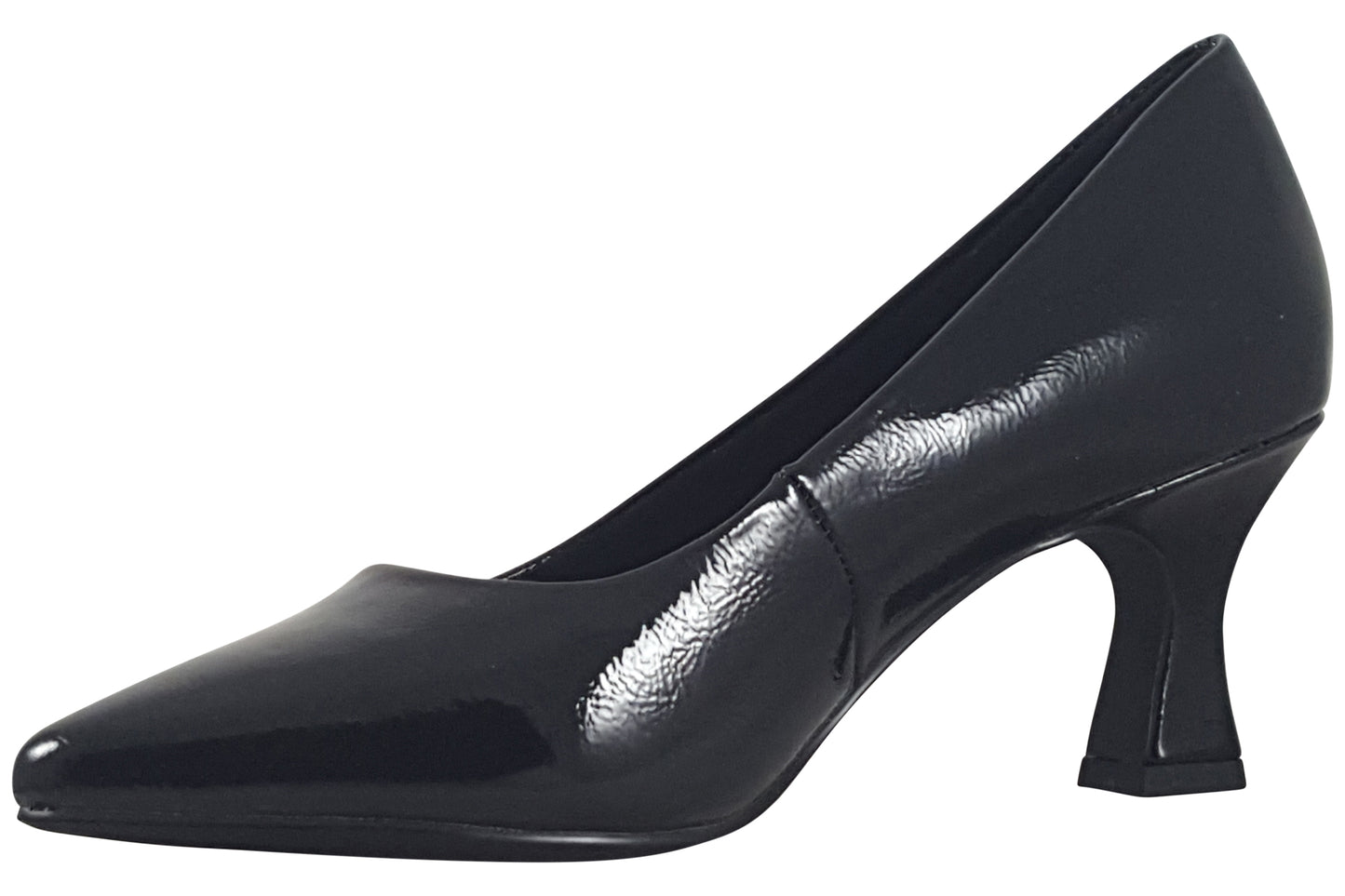 marco tozzi kelsey 22420 42 womens shoes black patent left