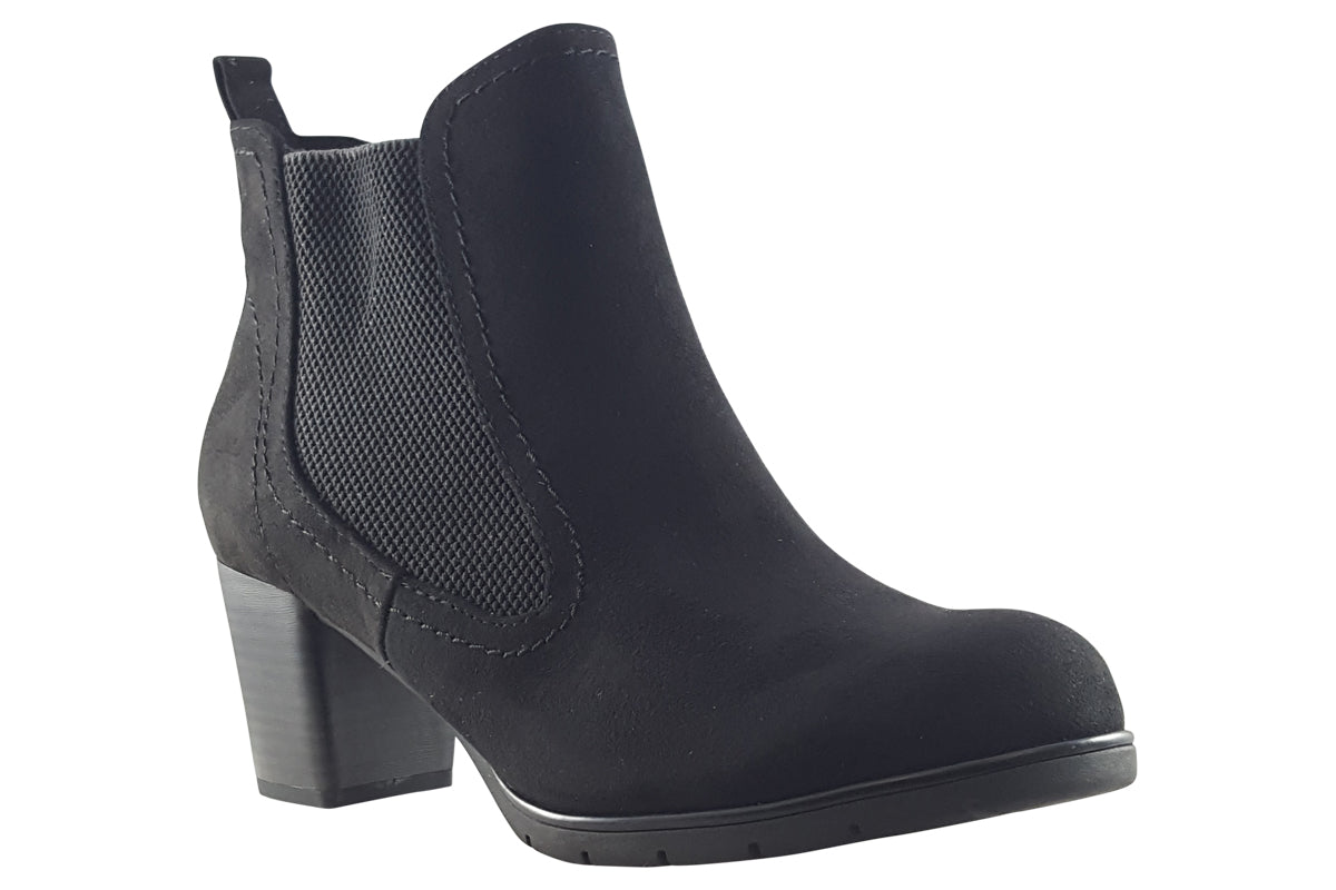 marco tozzi laura 3 25355 41 black womens boots right