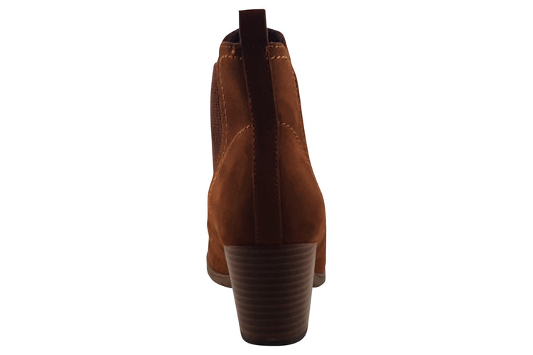 Marco Tozzi Laura-3 25355-41 Cognac Womens Boots