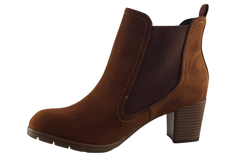 Marco Tozzi Laura-3 25355-41 Cognac Womens Boots