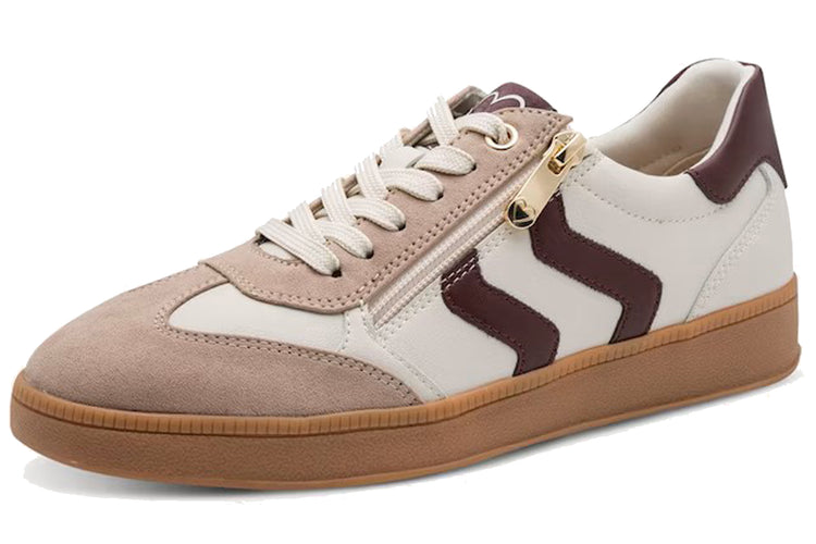 Marco Tozzi Laurel 23739-44 461 Cream/Bord Womens Fashion Trainers