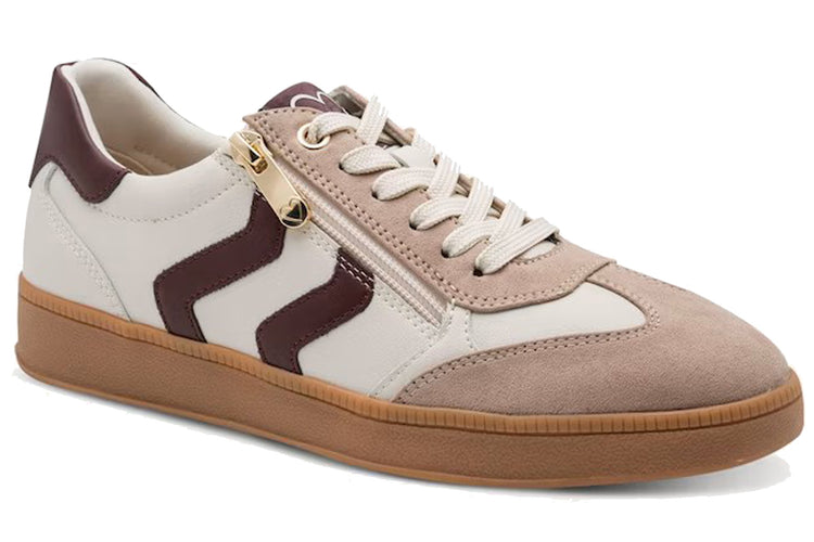 Marco Tozzi Laurel 23739-44 461 Cream/Bord Womens Fashion Trainers