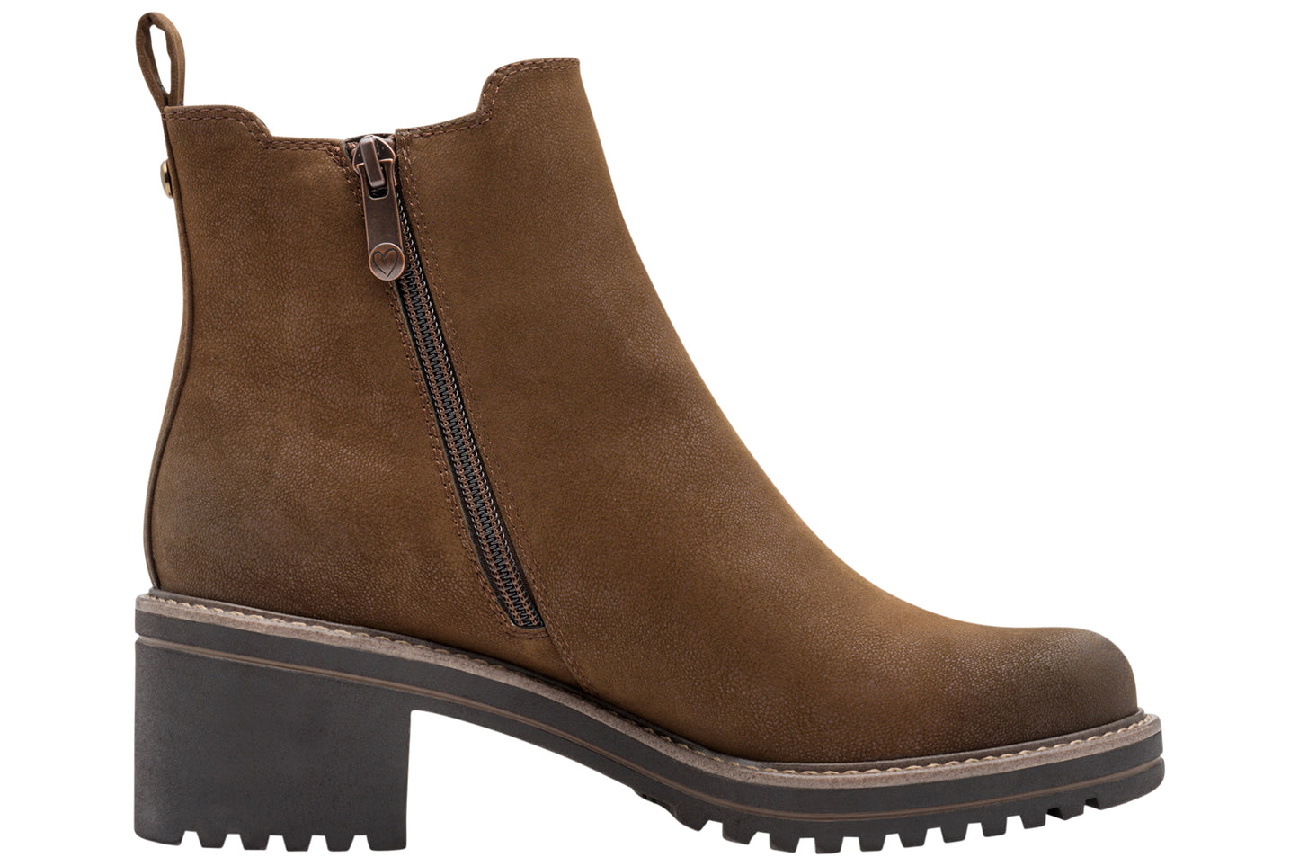 Marco Tozzi Lisa Marie 25421-43 Cafe Nubuck Womens Boots