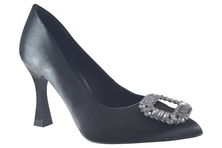 Marco Tozzi Lowe 22421-20 Black Satin Womens Shoes