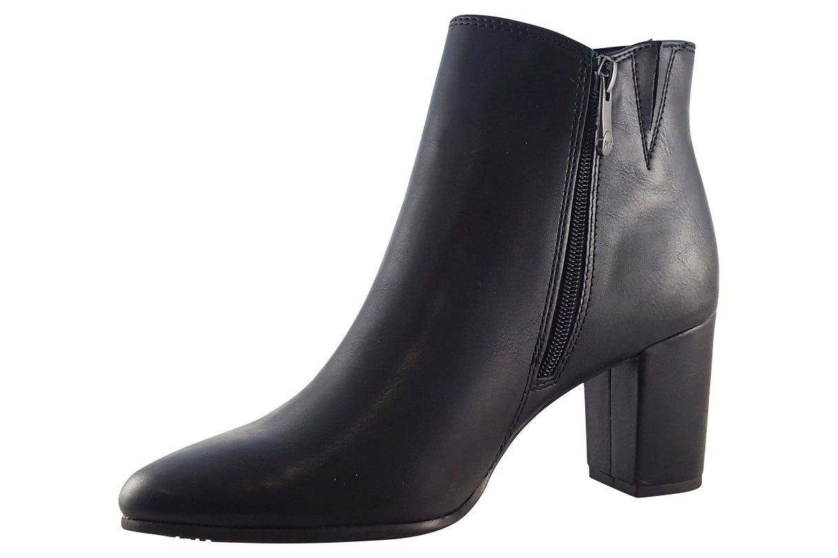 marco-tozzi-mallard-25061-29-black-combi-womens-boots-left