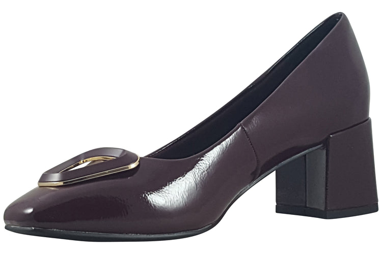 Marco Tozzi Metta 22425-45 Bordeaux Pat Womens Shoes