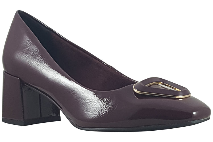 Marco Tozzi Metta 22425-45 Bordeaux Pat Womens Shoes