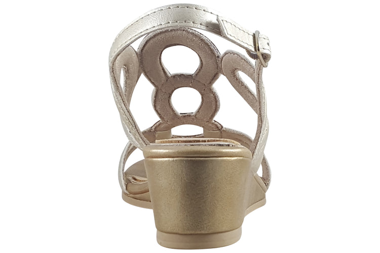 Marco Tozzi Nora 28200-44 Gold Combi Womens Sandals