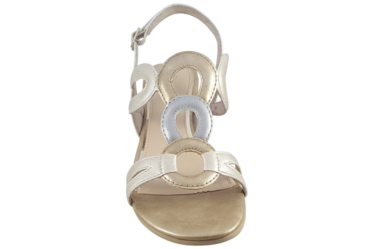 Marco Tozzi Nora 28200-44 Gold Combi Womens Sandals