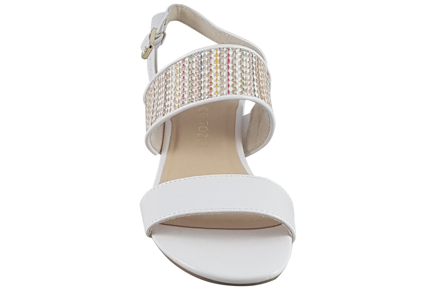marco tozzi noreen white comb womens sandals top