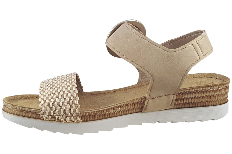 Marco Tozzi Olive 28780-44 Dune Combi Womens Sandals