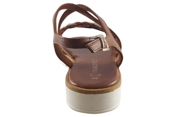 Marco Tozzi Piper 28608-42 Cognac Womens Sandals