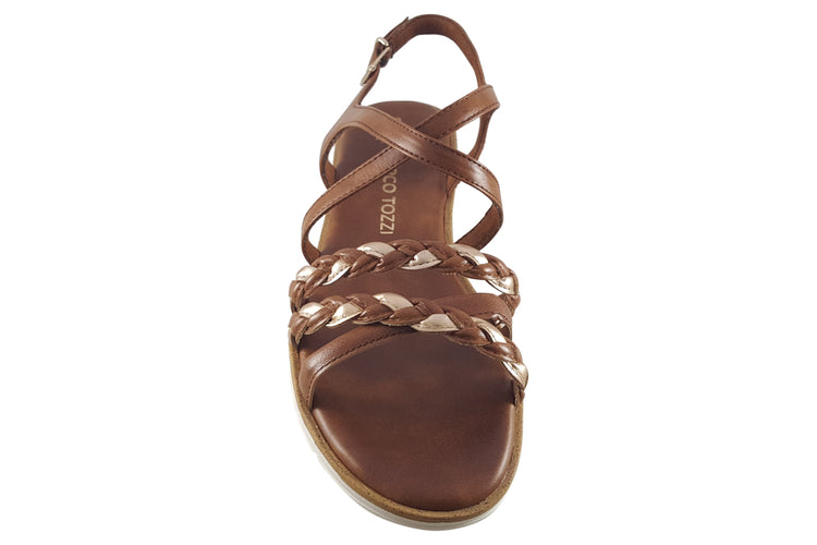 Marco Tozzi Piper 28608-42 Cognac Womens Sandals