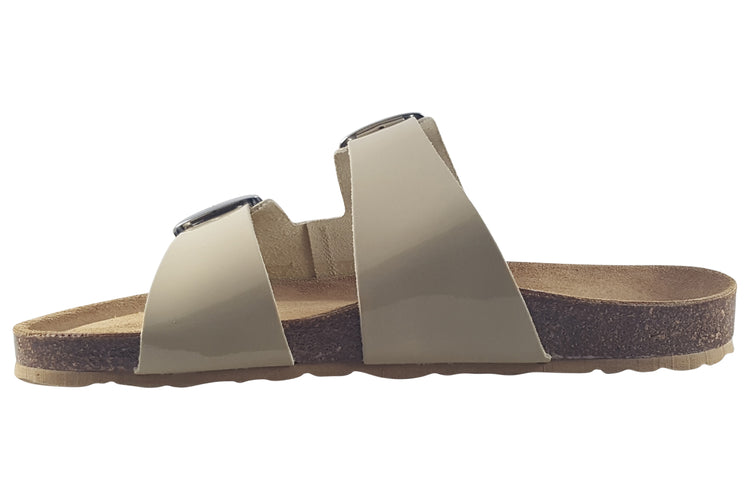 Marco Tozzi Ruth 27406-42 Pebble Patent Womens Sandals