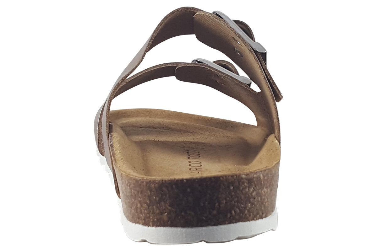 marco tozzi ruth 27406 42 rose metallic womens sandals back