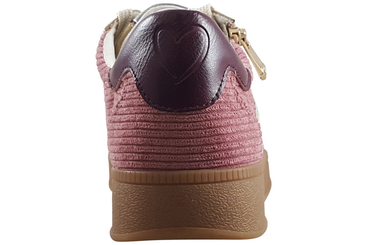 Marco Tozzi Sophia 23776-45 Womens Fashion Trainers Rose Comb