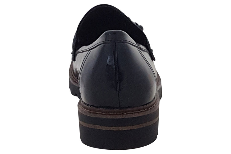 Marco Tozzi Taylor 24704-41 Navy Patent Womens Shoes