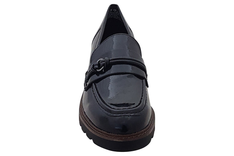 Marco Tozzi Taylor 24704-41 Navy Patent Womens Shoes