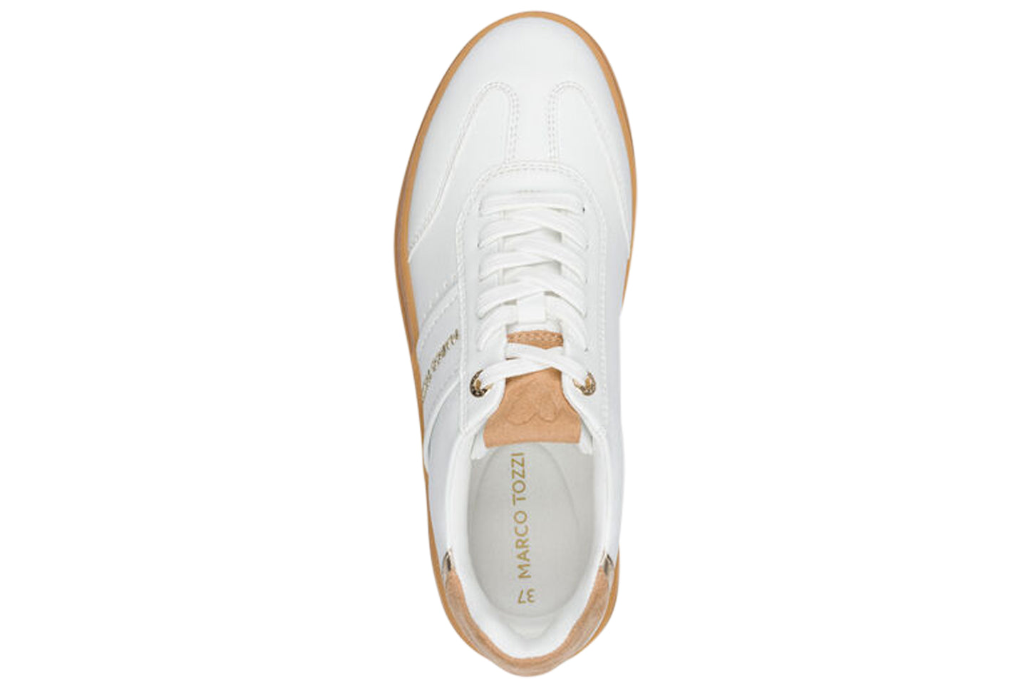 Marco Tozzi Vivien 23775-46 197 White Womens Fashion Trainers