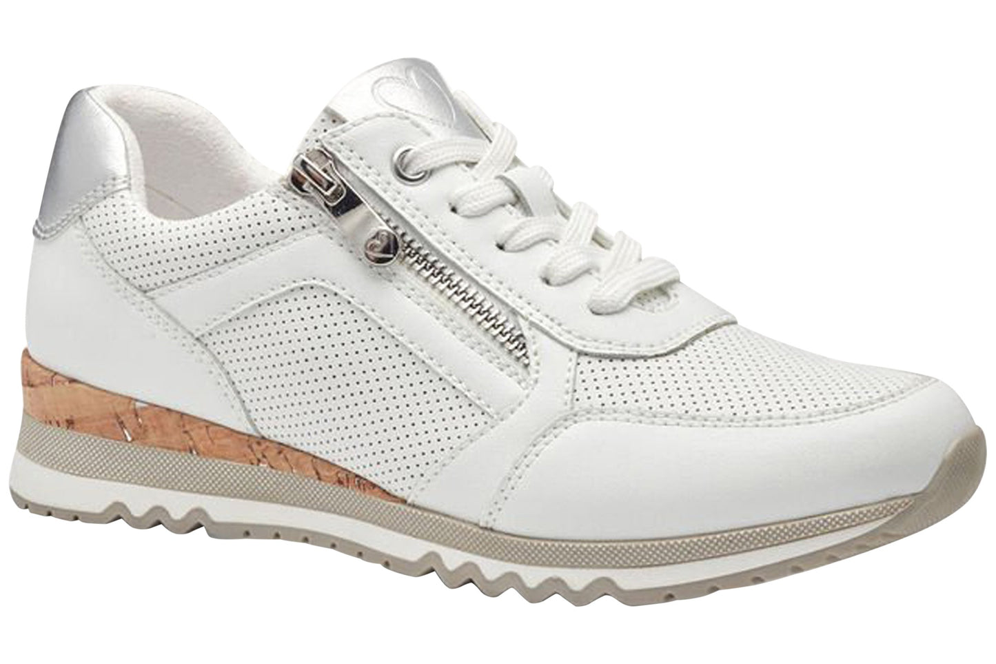Marco Tozzi Bernadette-6 23782-41 197 White Comb Womens Fashion Trainers