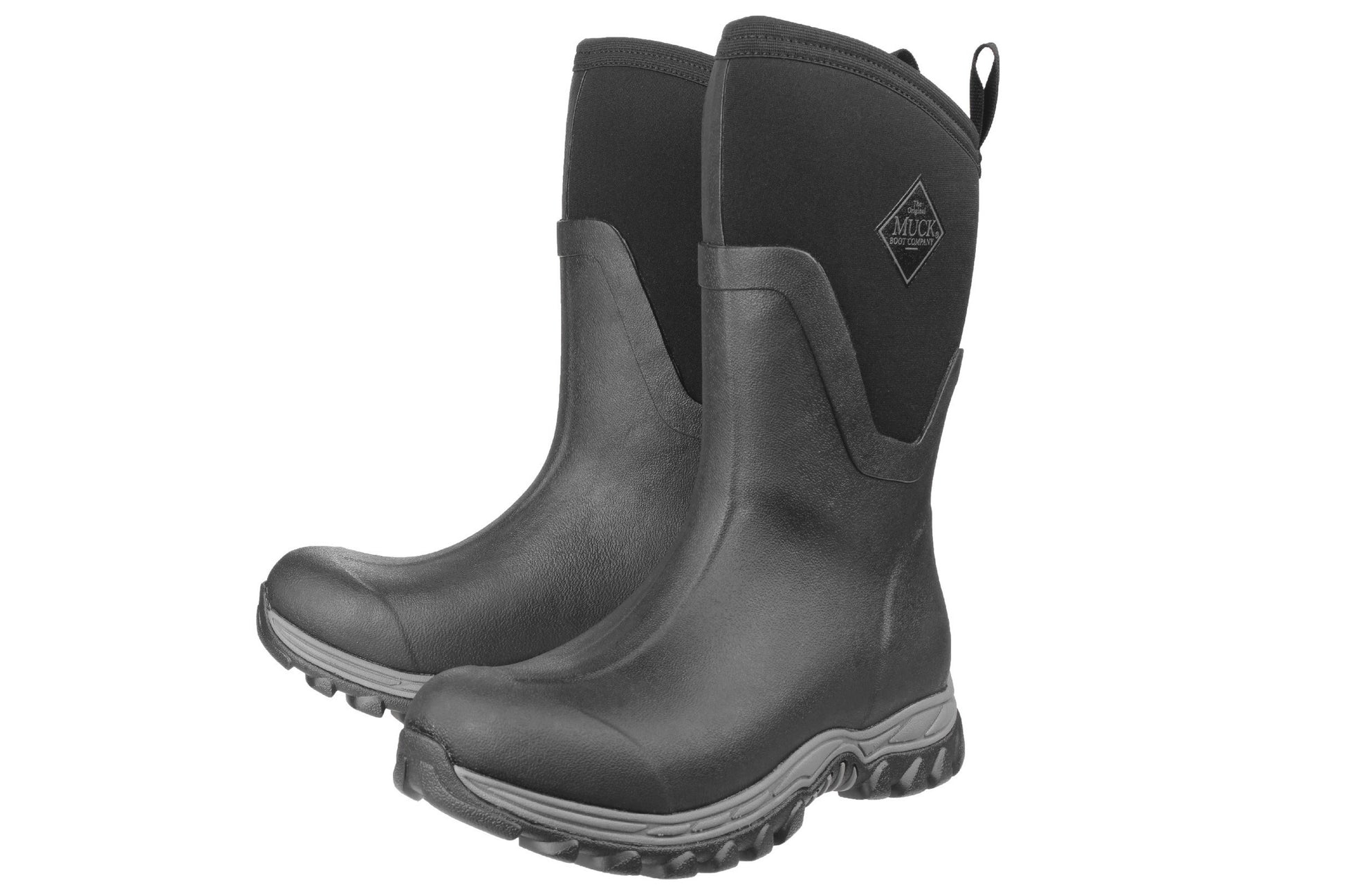 muck-boots-arctic-sport-mid-black-womens-wellingtons-left-pair