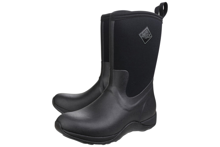 Muck Boots Arctic Weekend Black Womens Wellingtons