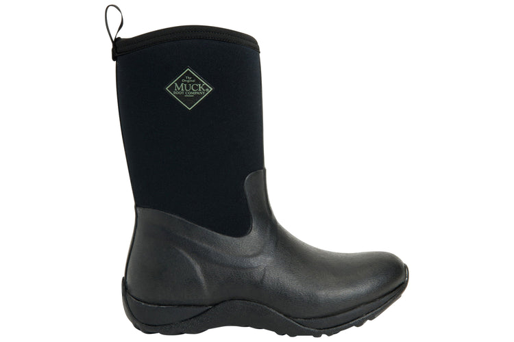Muck Boots Arctic Weekend Black Womens Wellingtons