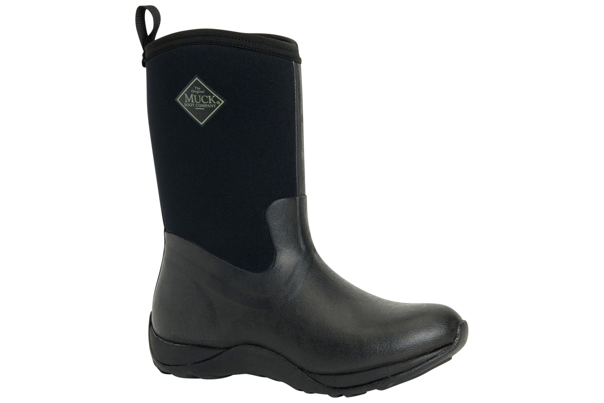 muck-boots-arctic-weekend-black-textile-weather-wellingtons-right