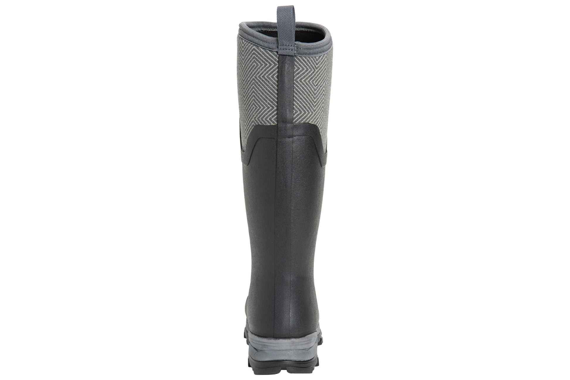 muckboots-arctic-ice-tall-agat-black-grey-geometric-textile-weather-wellingtons-back