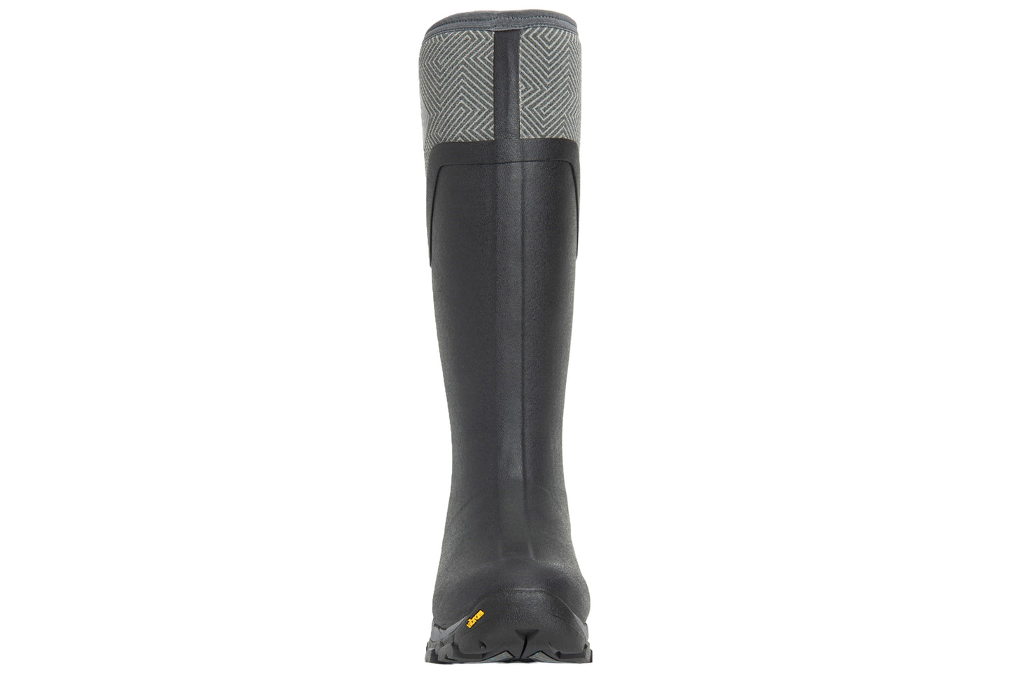 Muck Boots Arctic Ice Tall AGAT Black/Grey Geometric Womens Wellingtons
