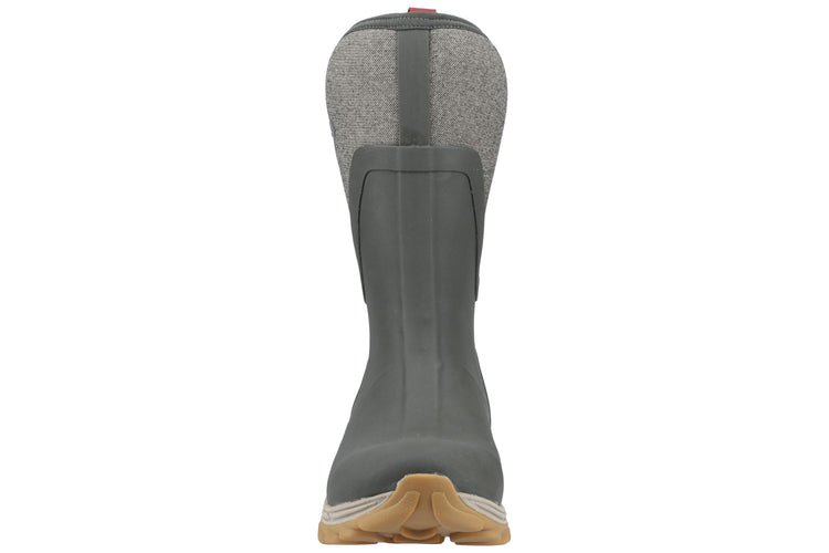 Muck Boots Arctic Sport II Mid Olive/Herringbone Womens Wellingtons