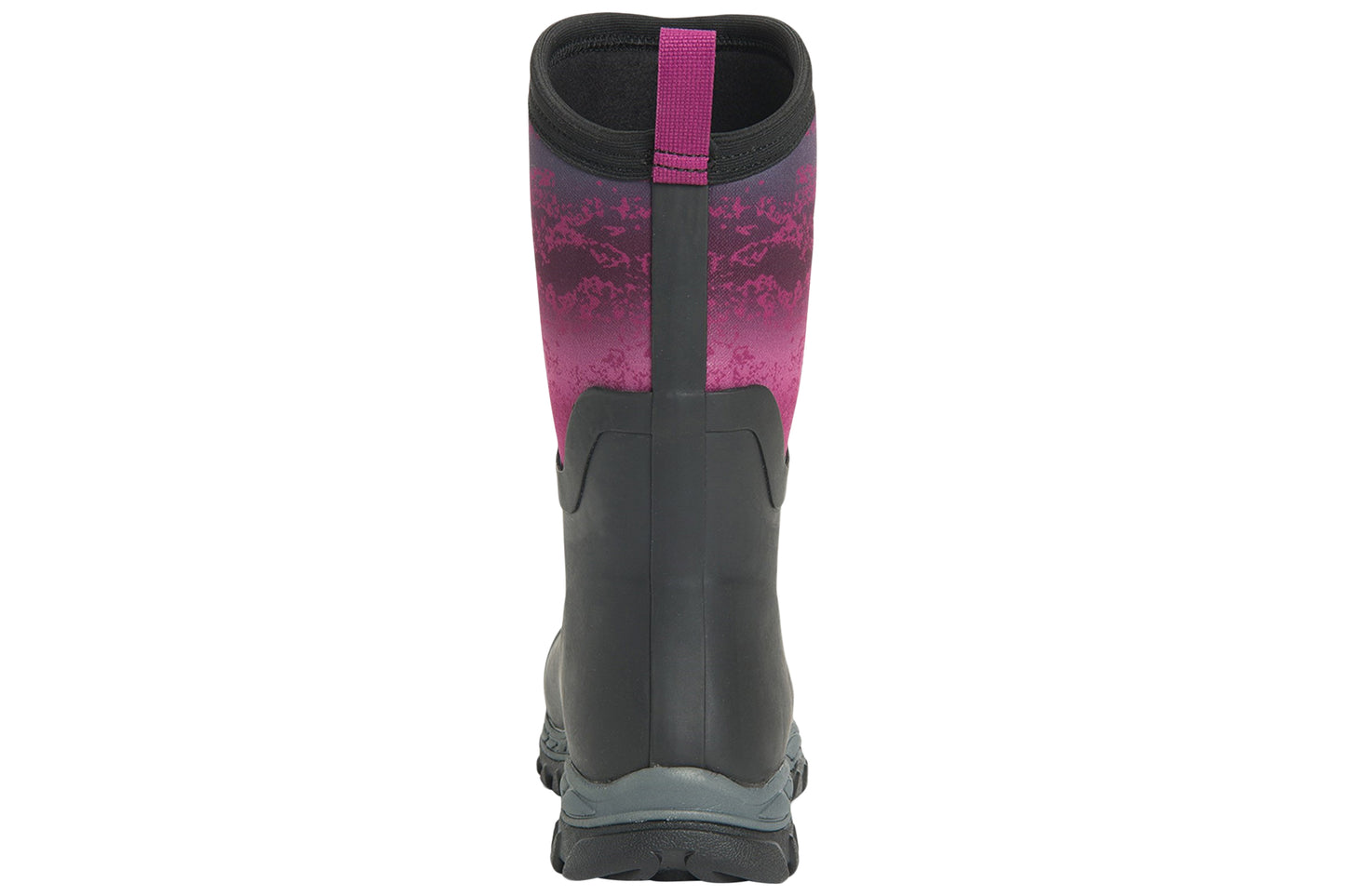 Muck Boots Arctic Sport Mid Black/Magenta Womens Wellingtons