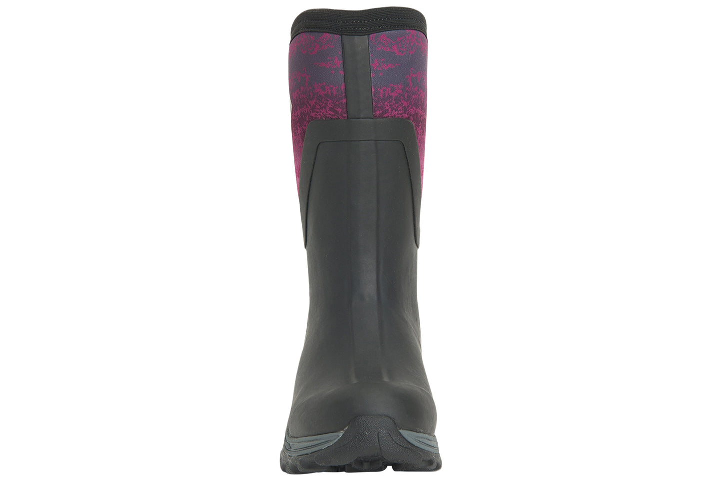 Muck Boots Arctic Sport Mid Black/Magenta Womens Wellingtons