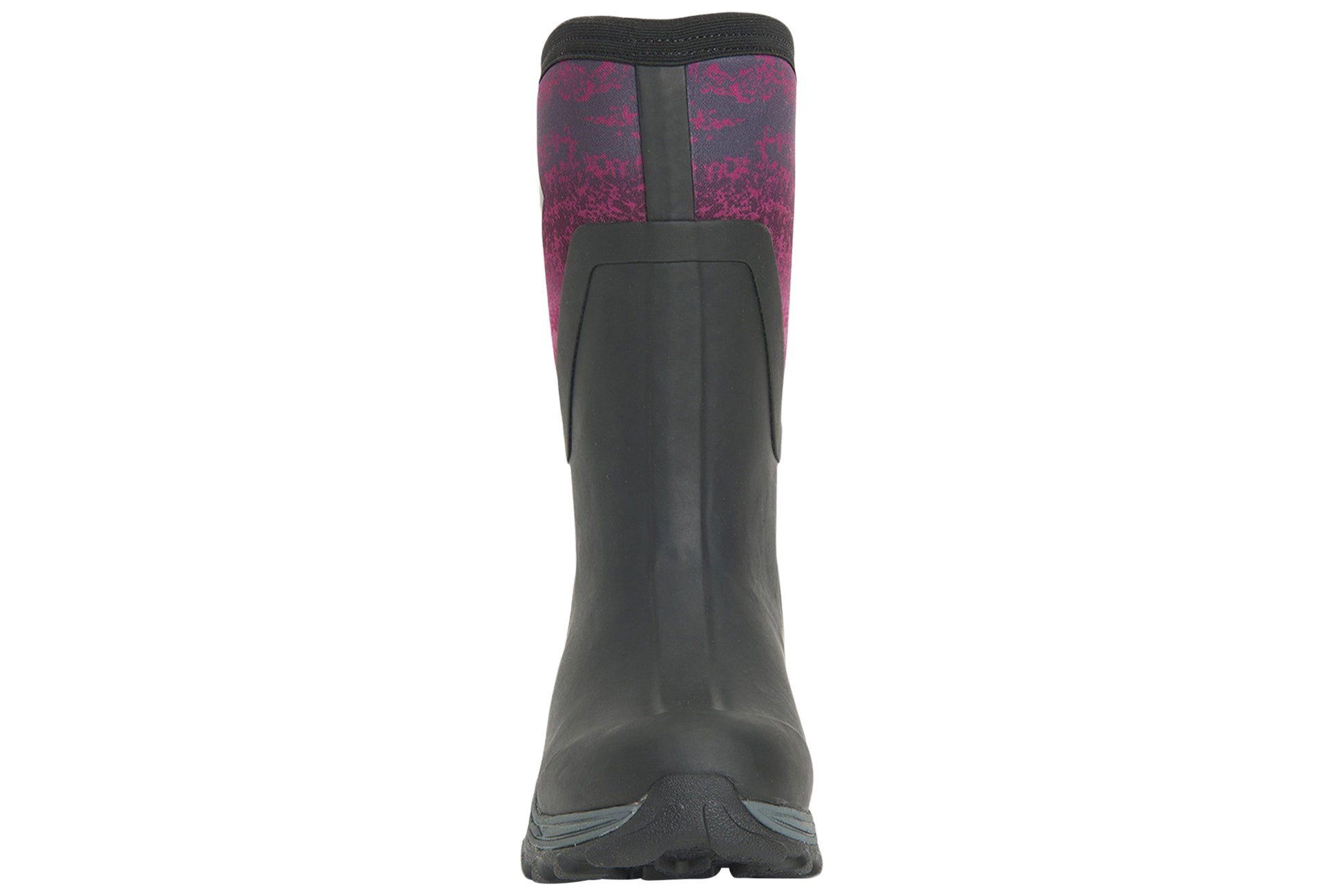 muckboots-arctic-sport-mid-black-magenta-textile-weather-wellingtons-front
