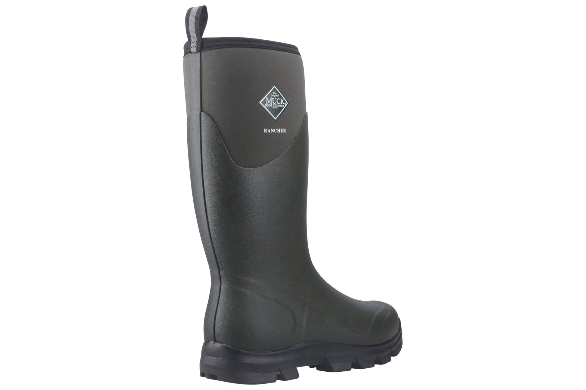 muckboots-rancher-dusty-olive-black-textile-weather-wellingtons-back