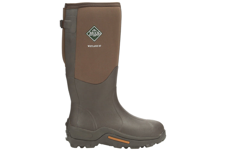 Muck Boots Wetland XF Brown Mens Wellies & Work Boots