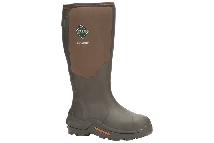 Muck Boots Wetland XF Brown Mens Wellies & Work Boots